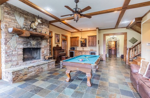 River Ridge House | Breath taking views at riverfront home with game room & fireplace, dog-friendly