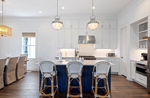Beachtown House | Breathtaking 4-bedroom beach house w/Elevator! Located between pool and beach!