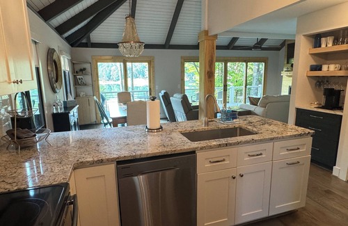 Big Canoe House | Breathtaking lake views, steps from beach, golf, and clubhouse. Renovated home!