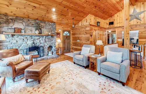 Winthrop House | Breathtaking Maine home with water views, private deck, and gorgeous finishes
