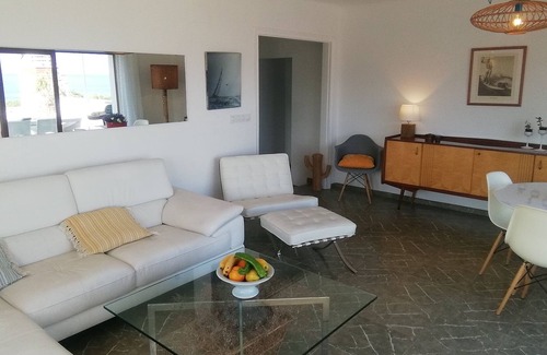 Llanca Apartment | Breathtaking sea view! 300 meters from the beach, 37 m2 terrace with sea view