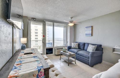 Daytona Beach Shores Apartment | Breezy Daytona Beach Studio with Balcony and Views!