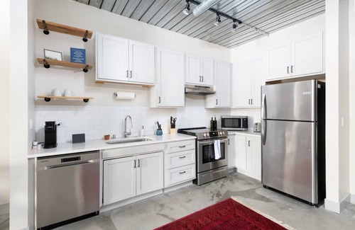 Westown Apartment | Brewery District Luxe 1BR Near Fiserv+Parking
