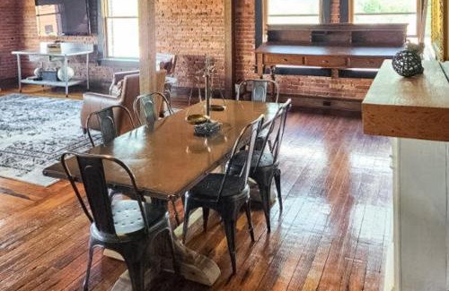 Brevard Apartment | Brick Loft Penthouse on Main
