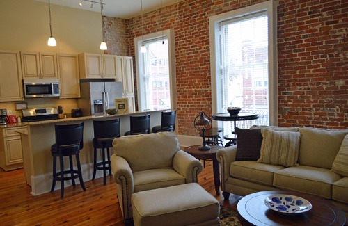 Arts/Warehouse District Condo | "Brigette" Balcony on Julia Street! Newly renovated condo in the Arts District