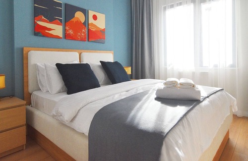 Kagithane Apartment | Bright 1BR Apt: Perfect Blend of Comfort & Style.