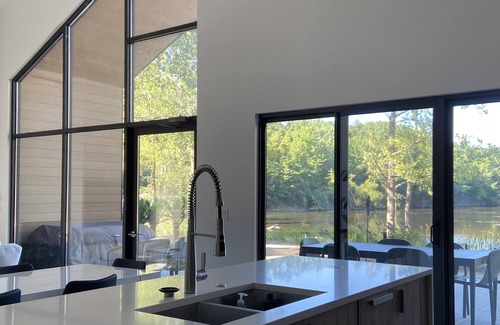 Stevensville House | Bright and Airy Lakefront Home with NEW POOL: Available May-Sep