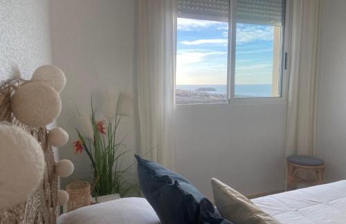 Bolnuevo Apartment | Bright apartment with private terrace and sea views
