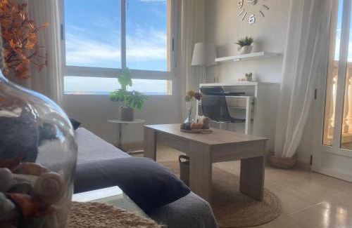 Bolnuevo Apartment | Bright apartment with private terrace and sea views