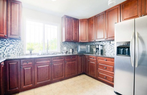 Hacienda Heights House | Bright Bliss Retreat: 3-Bedroom, 1-Bathroom Retreat near LA with High-Speed Internet, Central AC, Full Kitchen, and On-Site Laundry.