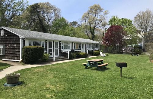 Vineyard Haven Condo | Bright condo w Pool, walking distance to town!