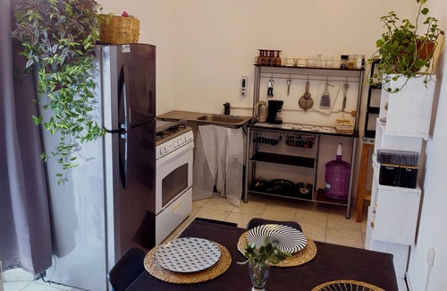 Centro Apartment | Bright Jalatlaco Suite with Parking & Kitchen, 10 min Walk to Oaxaca Center