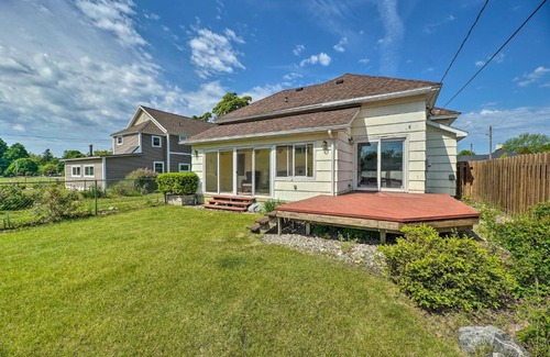 Ludington House | Bright Ludington Home 3 Blocks to the Beach!