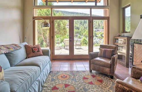 Canoncito Cottage | Bright & Modern Desert Home 17 Mi to Santa Fe