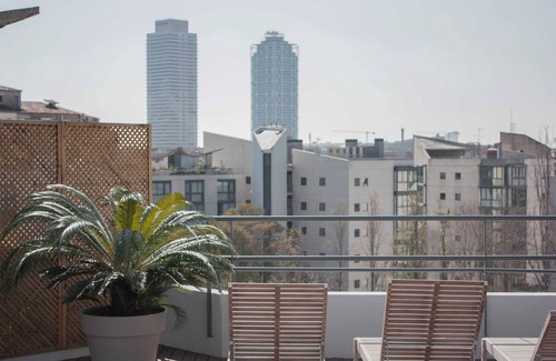 La Vila Olimpica del Poblenou Apartment | Bright Oasis 1 Bed Apartment