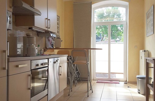 Ostseebad Prerow Apartment | bright terrace apartment with beach chair in the old captain's house, max. 3 pers.
