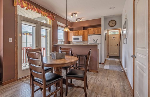 Silver Star Mountain House | Bright, upgraded townhouse in Creekside - Steps to Skiway - Private Hot Tub!