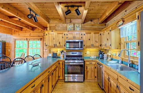 Eagles View Cabin | Brillant’s Bunk of the Blue Ridge Mountains- by Chatuge Home Concierge Lake view, mountain view