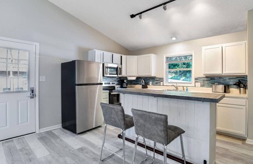 Royal Pines House | Bring Pets to this Fun South Asheville Hot Tub Townhome