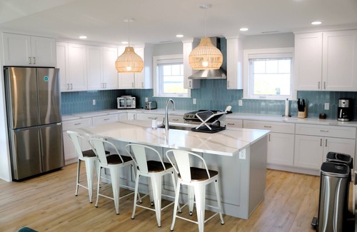 Milton House | Broadkill Beach home with amazing water views- just steps from the beach!
