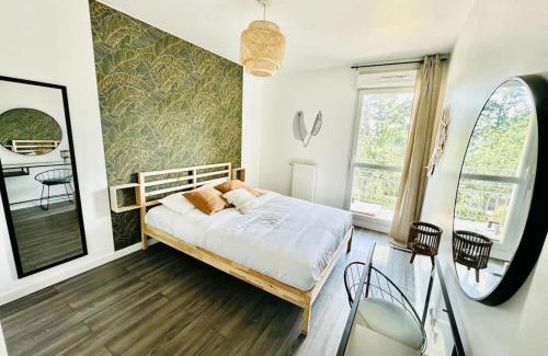 Les Mousseaux Apartment | BtoBed - Location Professionnelle - Appartement 4 personnes Parking Gratuit - Proche Parc des Expositions et Aéroport CDG