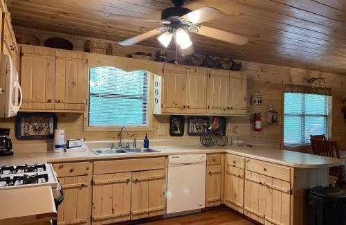 Blue Ridge Cabin | Bucksnort Lodge - Game Room and Hot Tub