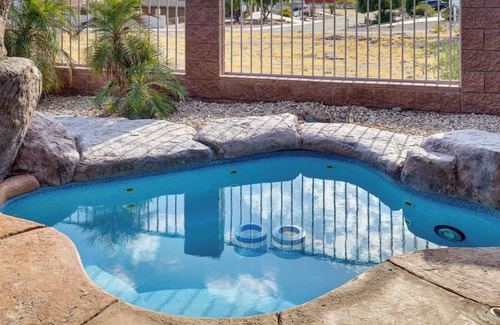 Sunridge Estates House | Bullhead City Vacation Rental: Private Pool & Spa!