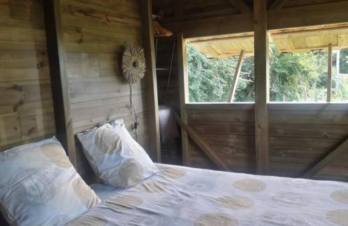 Deshaies House | Bungalow sur pilotis vue mer
