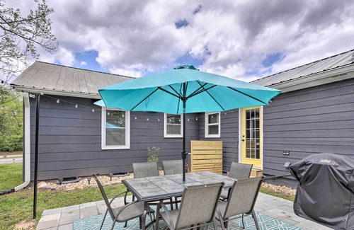 Covington House | Bungalow w/ Golf Cart, 1/2 Mi to Historic Square!