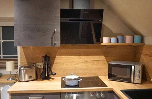 Krummhoern Apartment | Burghaus 3 - Beautiful 1-room apartment in a rural location!