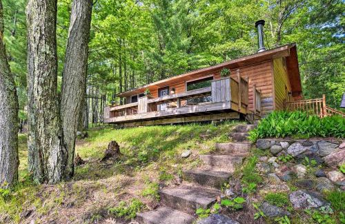Hayward House | Burns Lake Cabin with Dock, Fire Pit, Rowboat and More