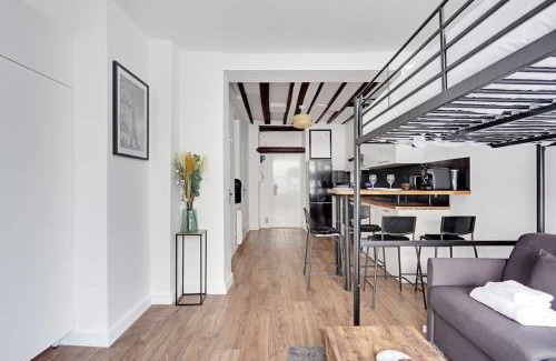 Butte-aux-Cailles Apartment | Butte Aux Cailles Charming Studio 4P