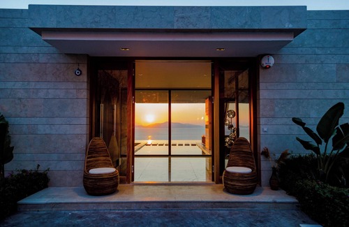 Turgutreis Villa | BV-2585 Panoramic Sea View 5+1 Villa with Private Pool in Turgutreis