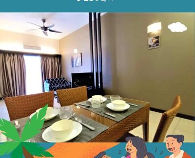 Malacca City Apartment | BY LG Water Themepark Suites Melaka By GGM