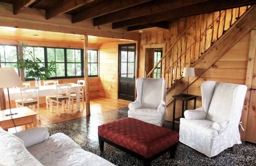 Great Barrington Cottage | Bygone era Lake Buel cottage with access to shared dock and canoe