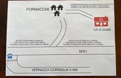Vernazza Apartment | Cà di Dome 2 Appartamento vista mare