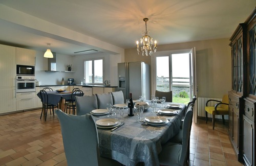 Saint-Cast-le-Guildo House | Côté Plage - Maison pour 12 vue mer