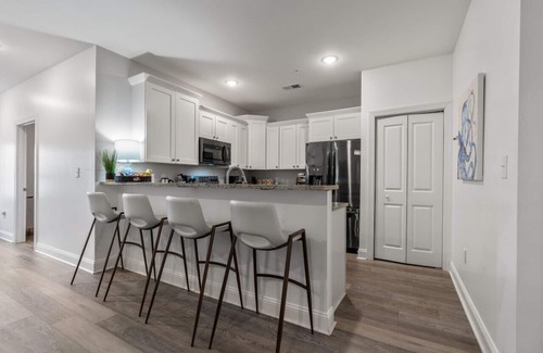 Myrtle Beach Apartment | C · Modern 4BR Ground Level King Beds Steps 2 Beach #C