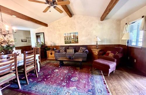 Mount Ida House | C8, Two bedroom, two bath log-sided, lake view luxury cottage with hot tub cottage