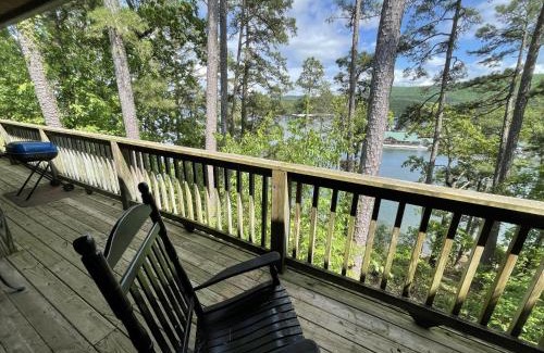 Mount Ida House | C8, Two bedroom, two bath log-sided, lake view luxury cottage with hot tub cottage