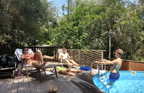 Diano San Pietro Apartment | Ca Gianca 2, Diano Valley 4+1 person, balcony with sea view