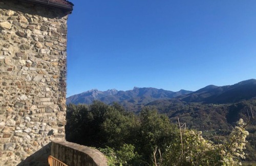 Aulla House | Cà La Torre, Stone House with pool in the terrazza