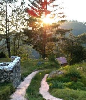 San Jose del Pacifico Ski Chalet | Cabaña con Bañera y Chimeneas en Puesta de Sol
