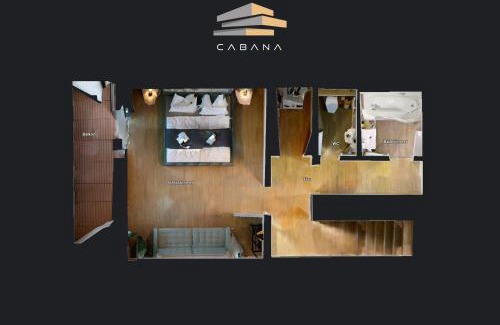 Center Apartment | CABANA - Deluxe City-Center - kostenloser Parkplatz - Balkon - WiFi - Zentral
