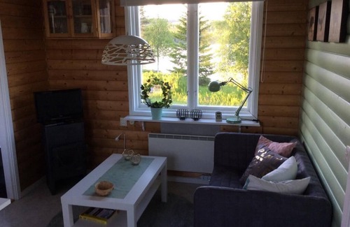 Rodvattnet Ski Chalet | Cabin 1 with jetty directly on the lake