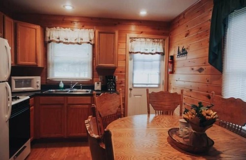Gaylord House | Cabin 2450 - Classic Log Cabin inside Private Resort