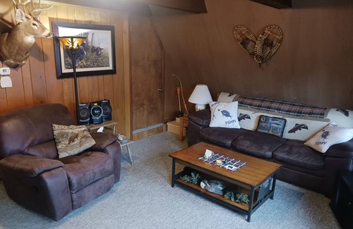 Phelps Cabin | Cabin 3 Clean, BIG yard, private dock w 2 kayaks, Internet, TV streaming.