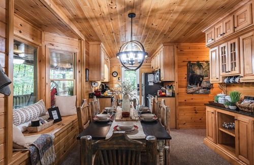 Sautee Nacoochee Cabin | Cabin Near Helen – Hot Tub - Fire Pit - Egg Chairs