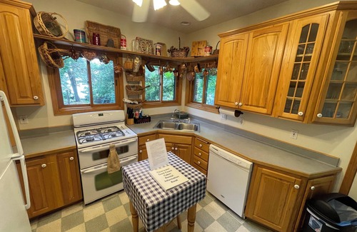 Annandale Cabin | Cabin on Clearwater Lake: 12 PERSON HOT TUB, PRIVATE DOCK & Room for 16+