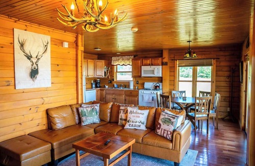 Geneva Cabin | Cabin Otisco Lake Views, Fire Pit & Pool Table